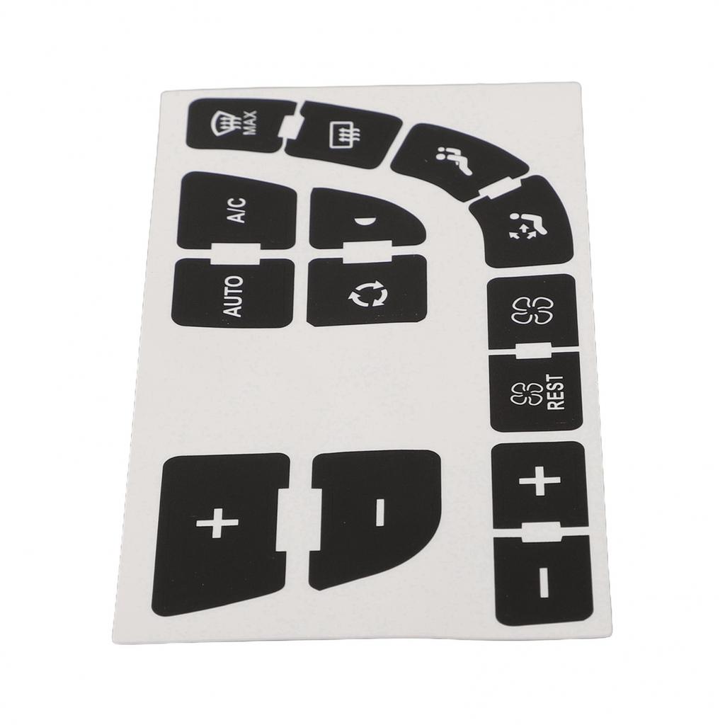 Set of Stickers for Repairing Clima Buttons On For C4 For Grand For Picasso