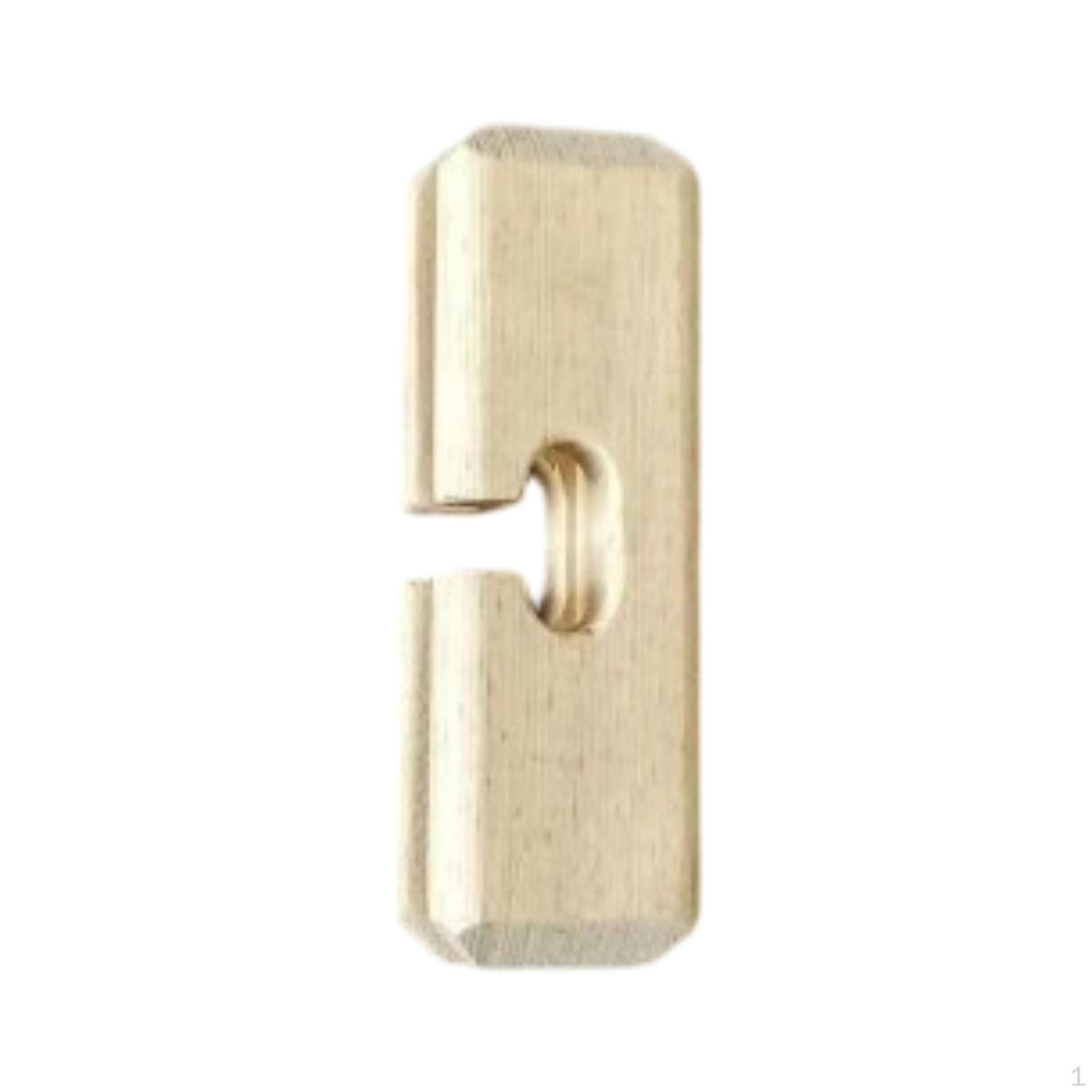 

Adjustable Wooden Cord Hanging Hook for Easy Installation, Suitable Dining Room, Living Wooden
