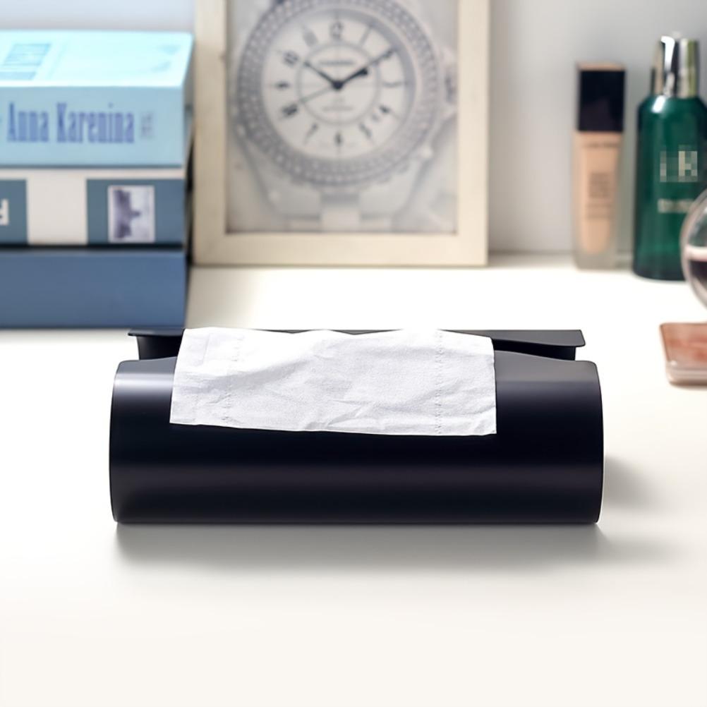 Stainless Steel Tissue Box Living Room Desktop Napkin Holder Table Decoration Tissue Case Storage Box Kitchens Accessories