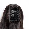 Ponytail Extension 26 Inch Claw Clip Ponytail Extension Long Wave Ponytail Extensions for Women Fluffy Natural Synthetic Hairpiece for Daily Use