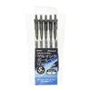 Nakabayashi Water-based Low Viscosity Gel Ballpoint Pen 5 Pack Black LBPS-01D-5P