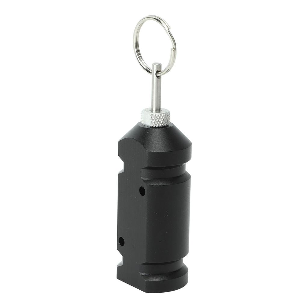 Trip Alarm 4.5V for Camping Tent Perimeter Aluminum Alloy Gardening Supplies Black