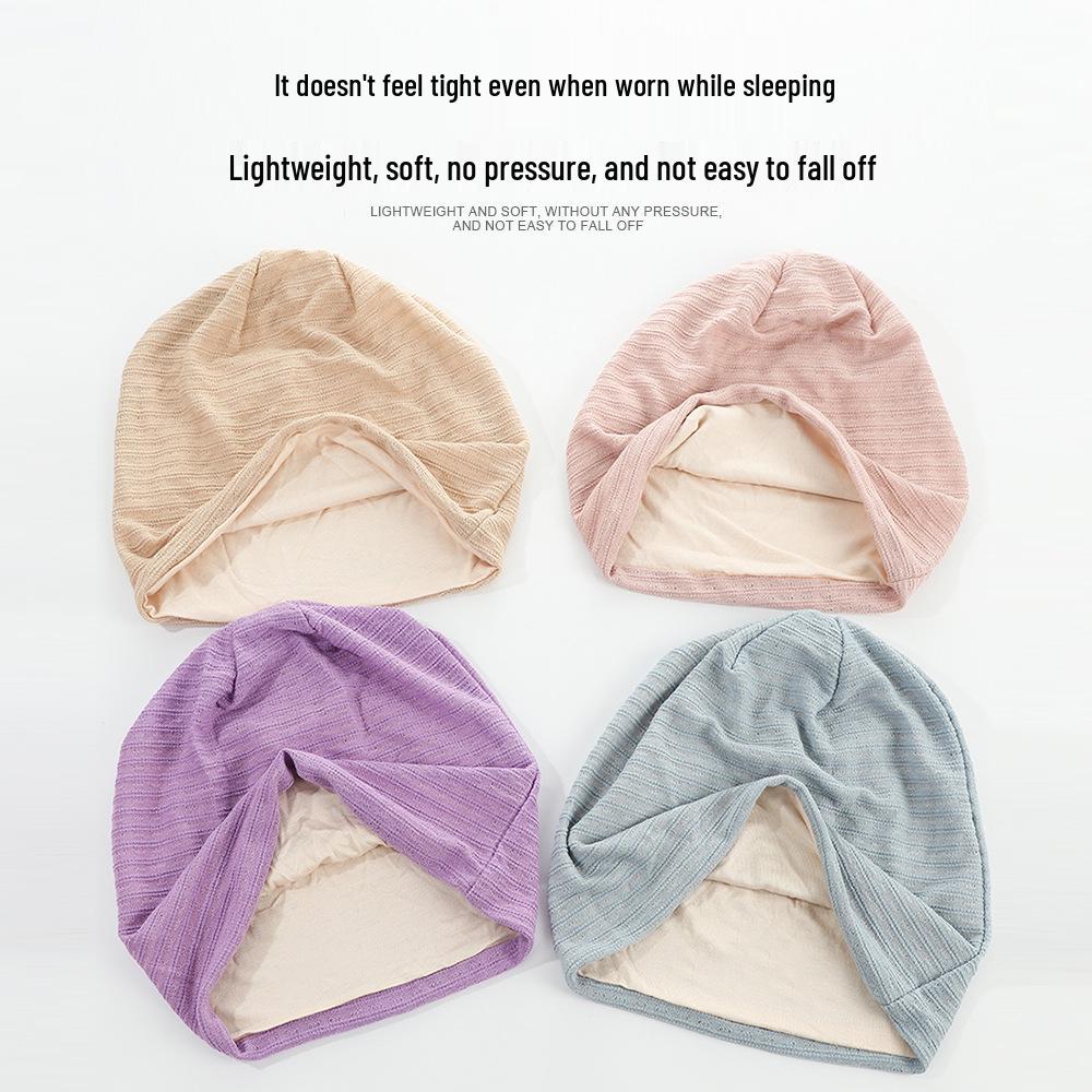 Leichte gestreifte Slouchy Sportmütze für Frühling/Sommer – Schweißableitend, winddicht, warm und perfekt für die Zeit nach der Geburt