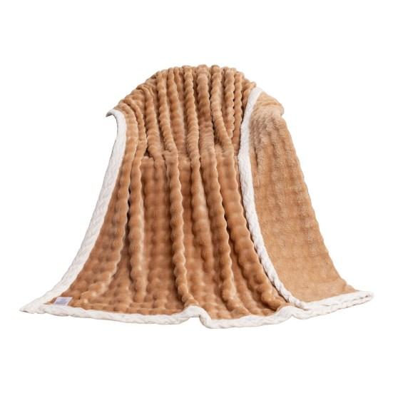 Letná prikrývka Pohovka Fleecová prikrývka Jednofarebný dizajn Priateľský k pokožke Priedušný Odolné šitie Umývateľná posteľná prikrývka