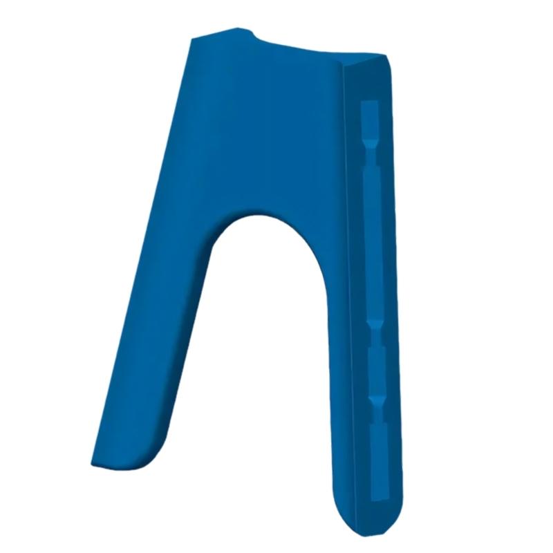 

Plastic Handle Connector for Legion Go Ergonomic Design Game Controller Connector Adapter Portable Gaming Accessory синий