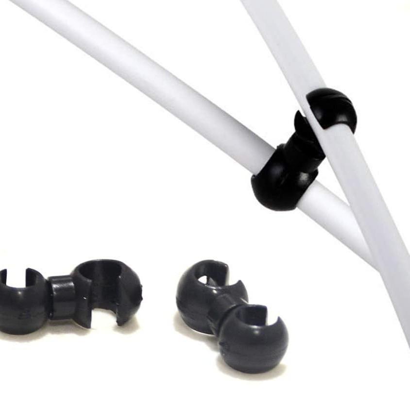 10/20/30pcs Universal S-Type Cable Clip Buckle Bicycle Brake Gear Cable Clips 360° Rotatable Hose Guide Clamp for Road Bike