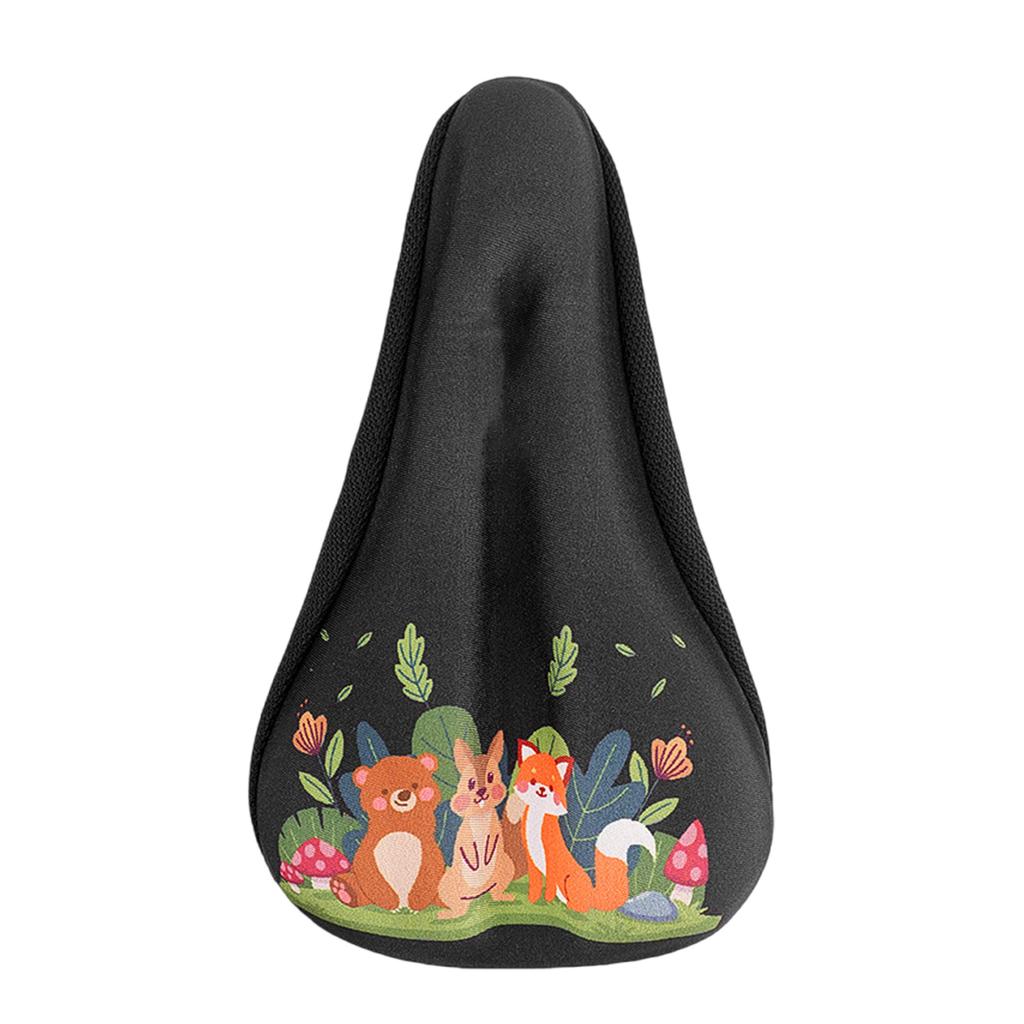 Kids Bicycles Seat Cushion Cover with Waterproof Cover Bicycles Seat Protector Small Bicycles Saddle Pad Enduring
