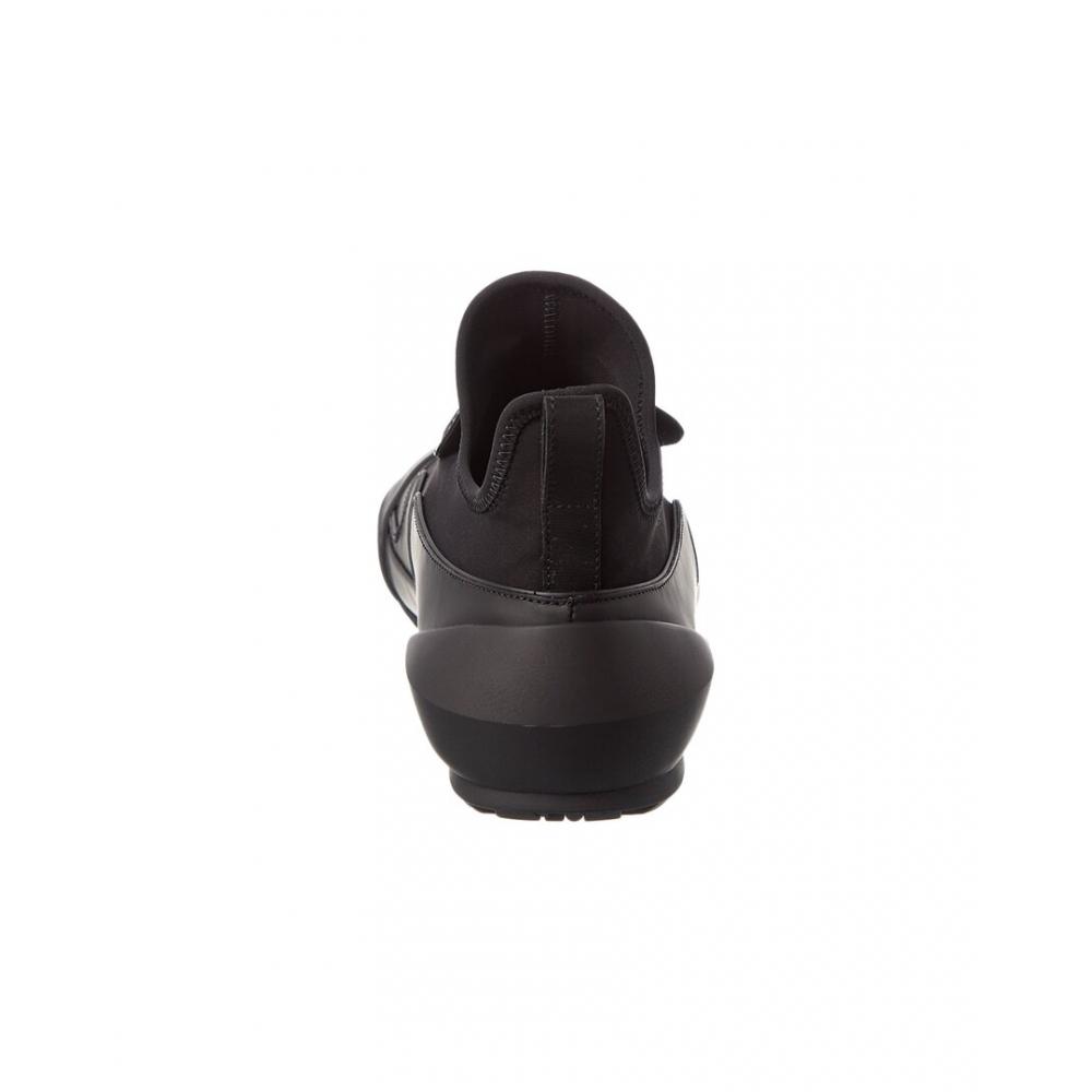 Salvatore Ferragamo Ferragamo Nile Leather Sneaker Black