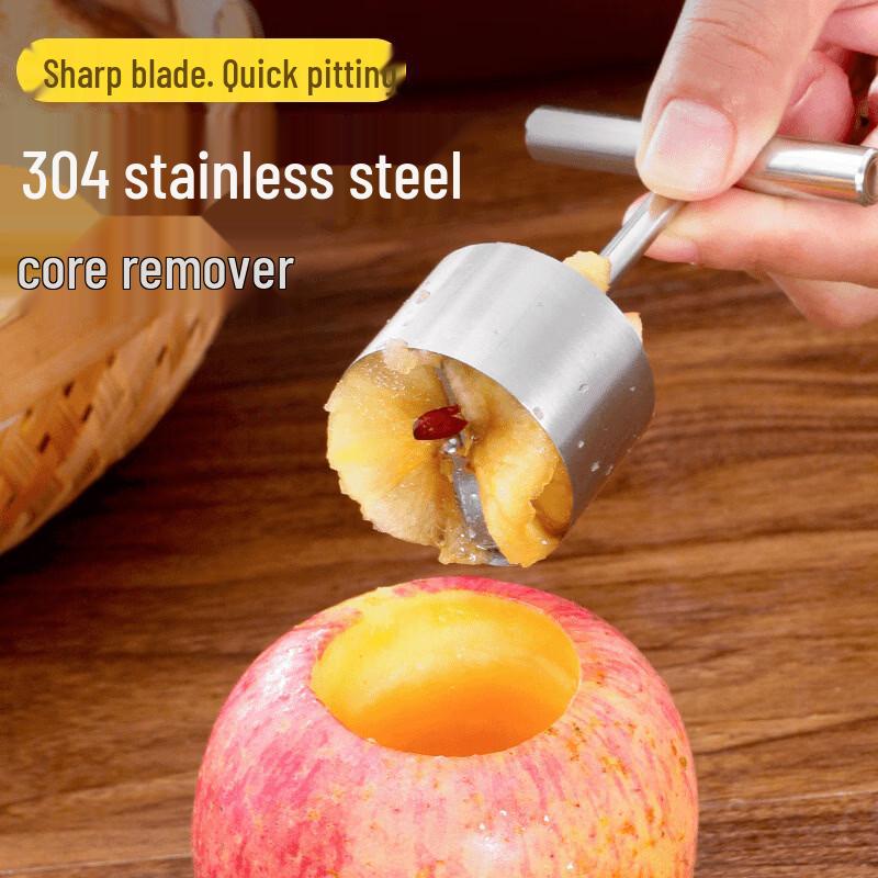 4-Pack Stainless Steel Apple Pear Corer