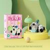 Cute Panda Mini Particle Building Blocks Blind Box Kawaii Collectible Puzzle Toy DIY Montessori Educational Toys Gifts for Kids