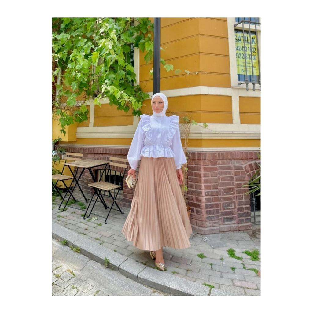 Fusta plisată hijab