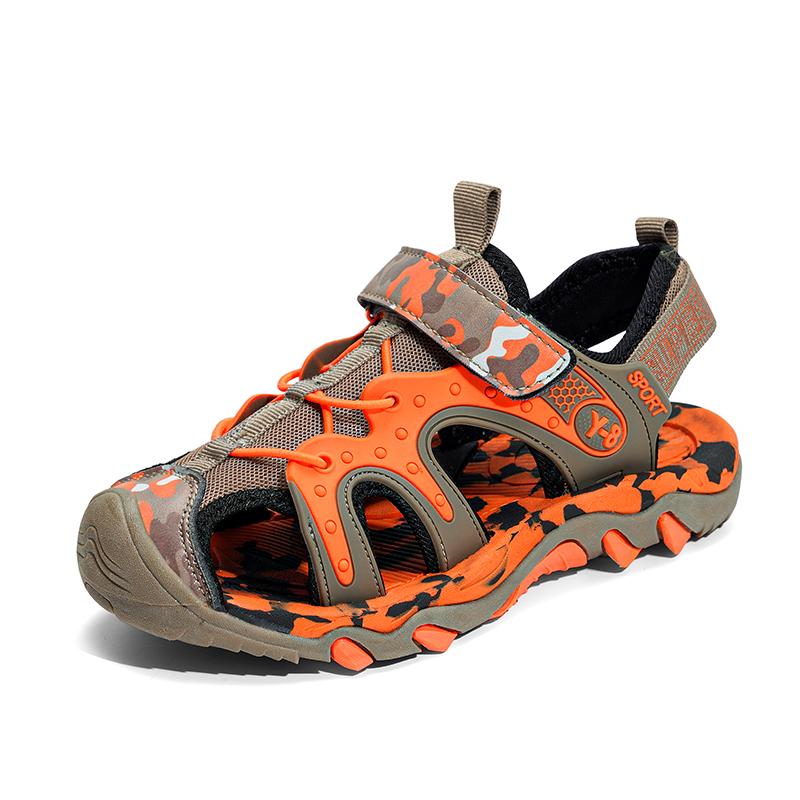 Outdoor Boys Sports Sandals Kids Summer Shoe Sneaker New Non-slip Soft Breathable Casual Walking Beach Water Sandal for Boy