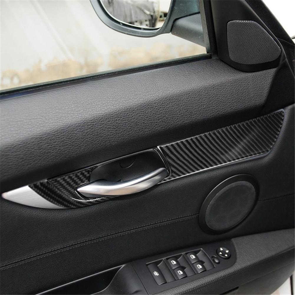 Carbon Fiber Car Interior Center Console Gear Shift Panel Frame Trim Sticker For BMW Z4 E89 2009-2016 Auto Styling Accessories