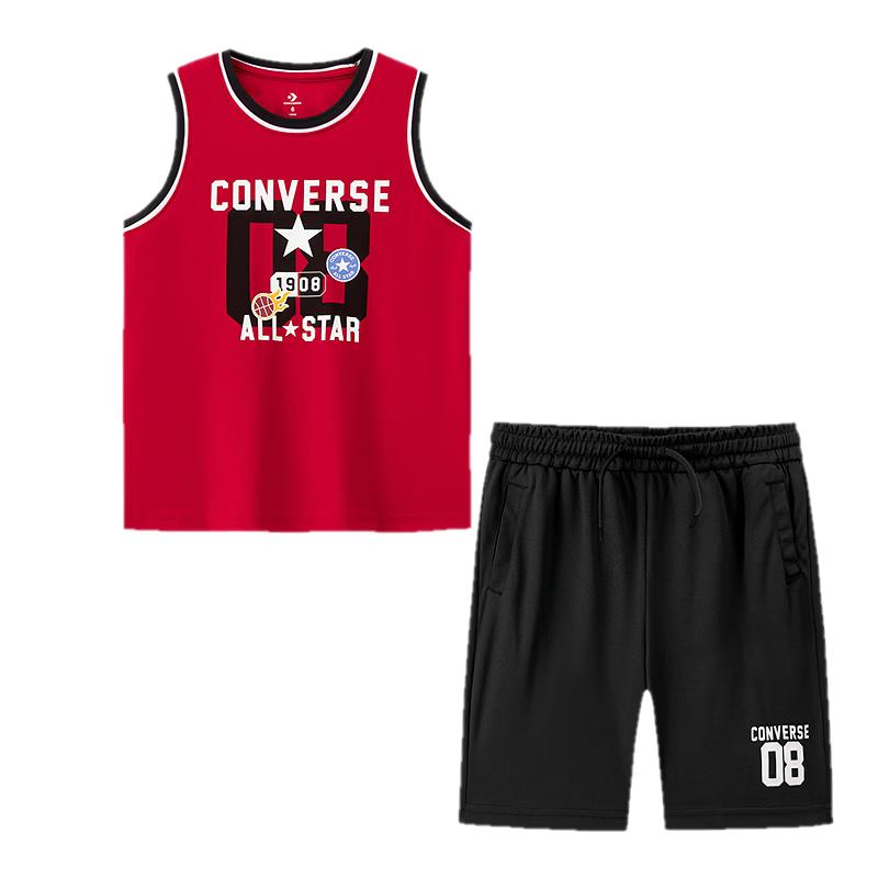 Converse Boys  Mesh Quick-Dry 2-Piece Summer Sportswear Set XL