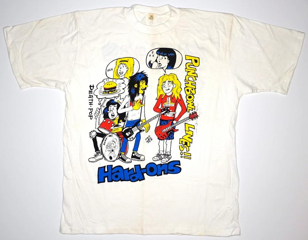 

HardOns Punchbowl Lives Australian 90#039;s Tour Tshirt Unisex Tee S4XL Unisex T-Shirt XXL