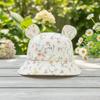 Print Design Baby Sun Hat Breathable Bucket Hat Baby Portable Kids Beach Cap  for Travel Summer