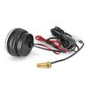 2'' 52mm Digital Led Water Temperature Gauge Meter +10mm 1/8NPT Temp Sensor Coolant Temperature Meter With Alarm Function