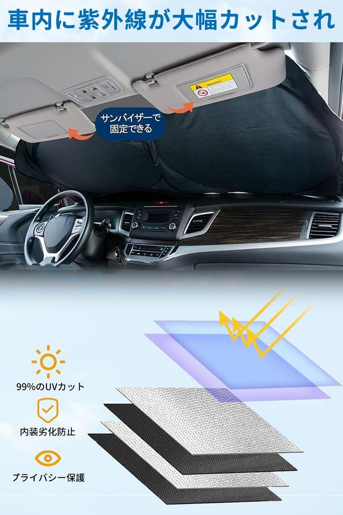 Přes 50 Toyota Voxy Noah série 80 přední sluneční clona VOXY NOAH 80 leden 2014 až 2021 Autokryt proti slunci Zatemňovací látka s UV ochranou Ochrana proti slunci