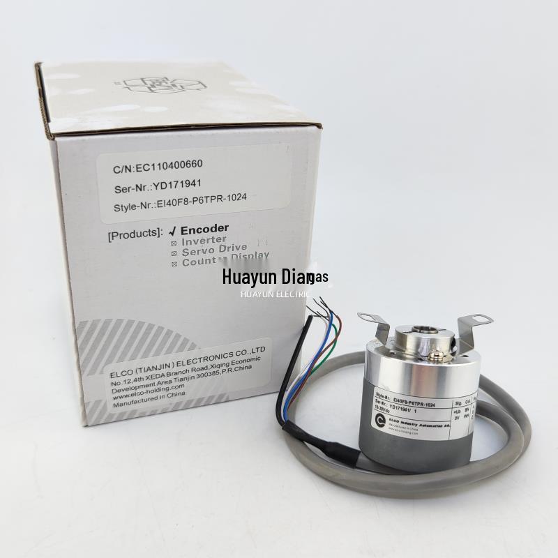 Brand New Yike ELCO EI40F8-P6TPR-1024 Incremental Encoder In Stock