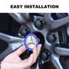56mm Car Wheel Center Hub Cap Emblem Decal Wheel Sticker Car Styling for Mercedes Benz E300 W166 W176 W242 S212 X166 W205 W212
