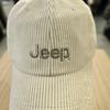 Jeep Small Logo Corduroy Ball Cap_JP1GCU061