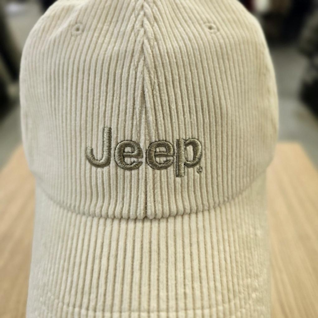 Jeep Small Logo Corduroy Ball Cap_JP1GCU061