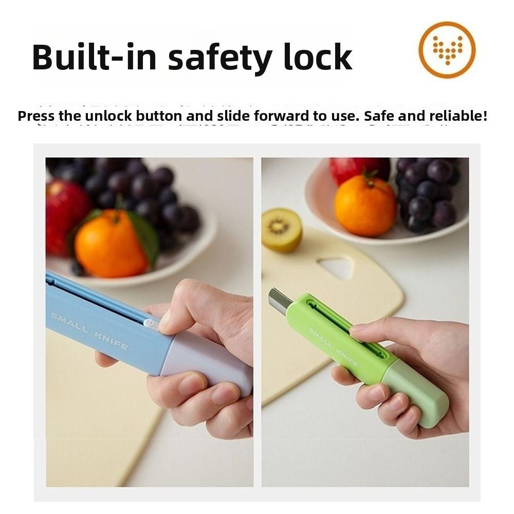 Stainless Steel blades Fruit Peeling Tool Folding Design Multi-Functional Peeler Kitchen Use