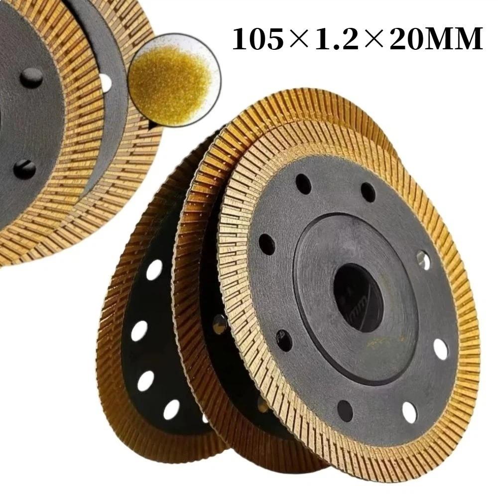 1PC Diamond Cutting Disc 105MM Sturdy Thin Diamond Saw Disc Rapid Cutting Durable Angle Grinder Cutting Disc Tiles Marble Etc