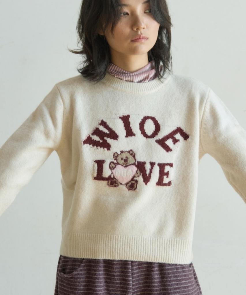WIOE Wioe Love Knit_Ivory