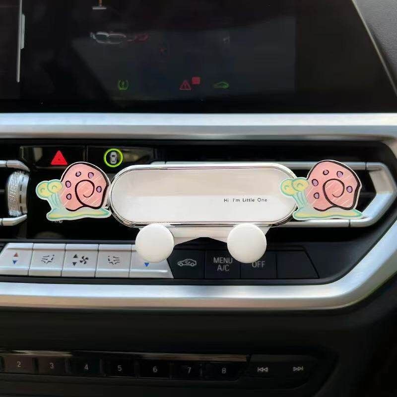 Car Phone Holder Cartoon 2026 Model Car Air Vent Phone Navigation Fixed Support Bracket