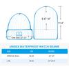 Dexshell Waterproof and Windproof Wool Blend Beanie DH322 One Size Fits All Hat, Unisex, RED,