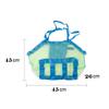 Children Sand Away Protable Mesh Bag Kids Toys Storage Bags Swimming Large Beach Bag for Towels Women Cosmetic Makeup Bag