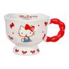 Sanrio tall mug ceramic water cup household drinking water office cup high value cute coffee cup woman