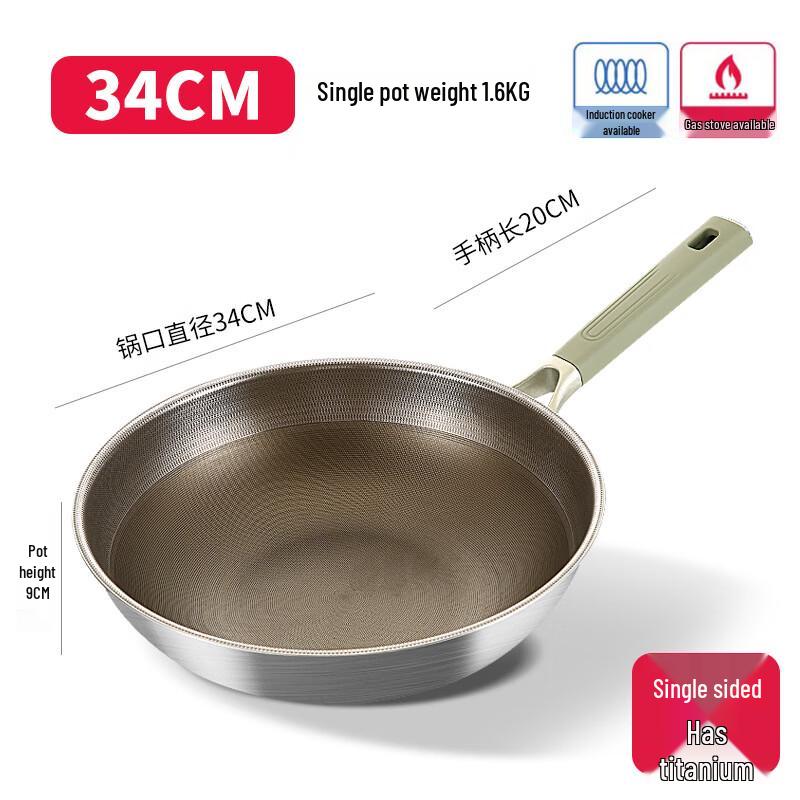 Titanium Alloy Wok