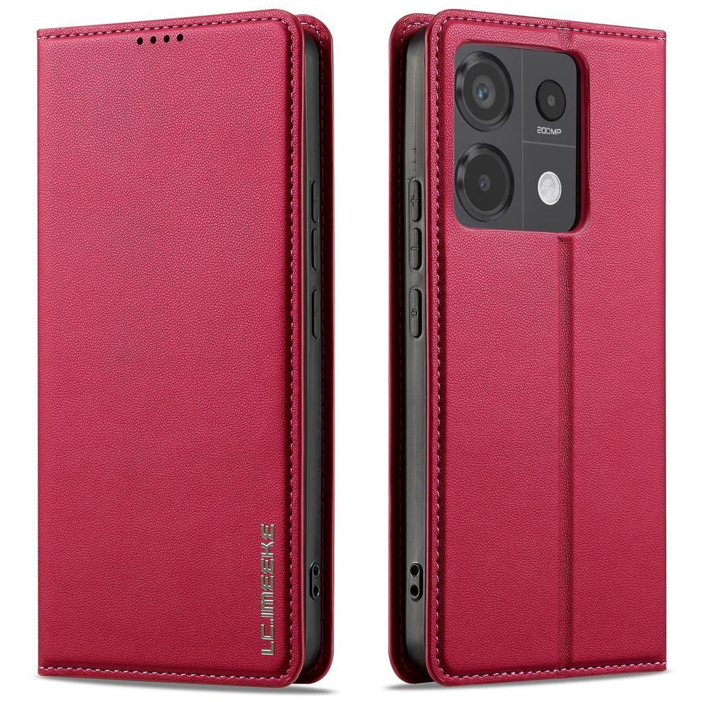 LC.IMEEKE L1 Series for Xiaomi Redmi Note 13 5G Case PU Leather Wallet Stand Protective Phone Cover