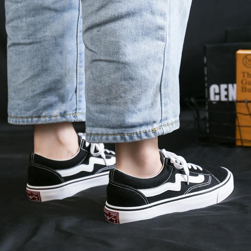Low-top classic canvas shoes women's and men's couples' board shoes versatile student casual shoes