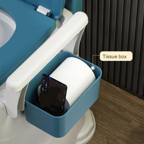 Portable Camping Toilet with Wide Seat for Elder Adults Easy To Clean Stable Portable