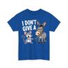 Funny Unisexs T Shirt Unisex Cotton Tee Spring Summer Humor Novelty Oversized Cotton I Dont Give A Rats Ass Mouse Donkey Funny Top
