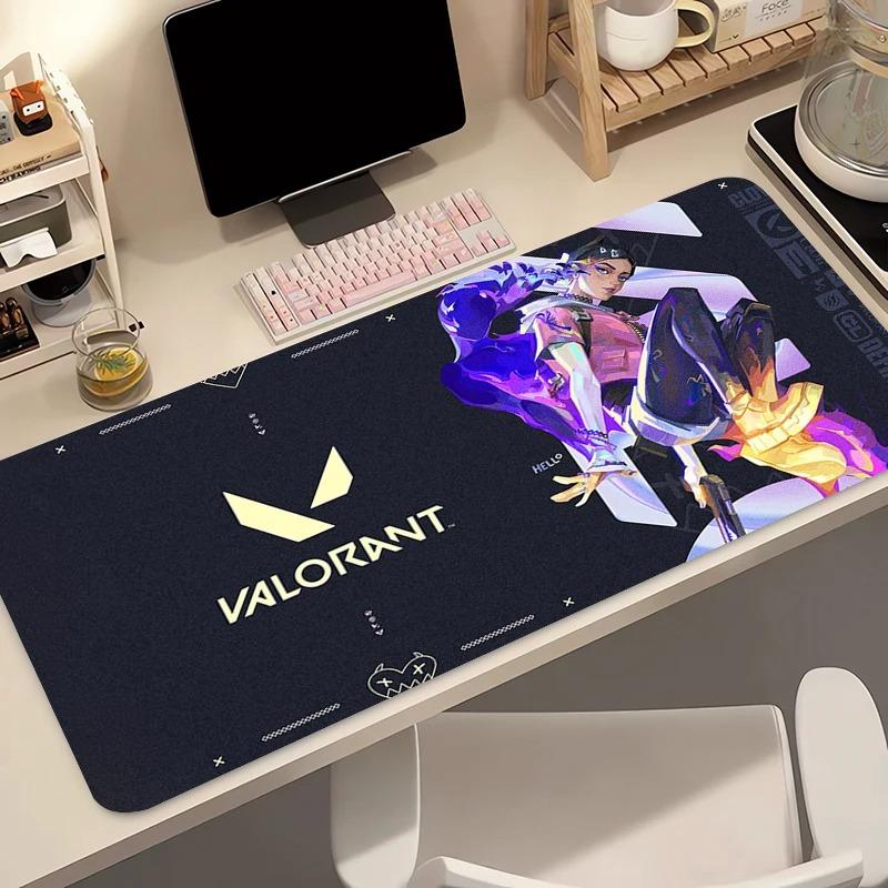 Mouse Pad Gamer Computer Anime PC Valorant Clove Mousepad Varmilo Butterfly Logo Keyboard Pad Gaming Accessories Desk Mouse Mat