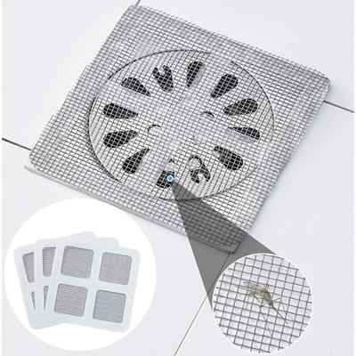 Attrape-cheveux jetables Patch pour bonde de sol Patch filtrant anti-obstruction Filtre passoire pour évier de sol Maille filtrante Accessoires de salle de bain