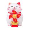 There Are Various Types of Home Decorations Such As The Lucky Cat Ornaments, Festive Tablecloths, and Resin Handicrafts for The Entrance Hall