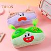 DIY Pencil Case Box Organizer Long Hair Doll Design Large Capacity Zipper Closure Pen Marker Drawing Tool Holder