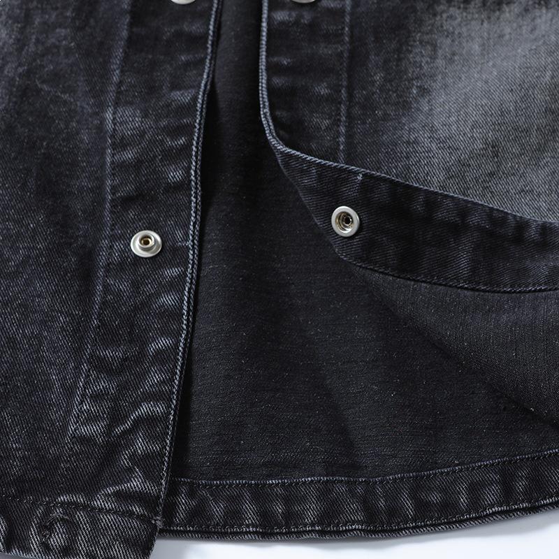 High-Quality Men's 3D Denim Shirt Jacket for Spring