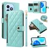 Wallet Case for X8d - Leather/PU, Green, With Lanyard