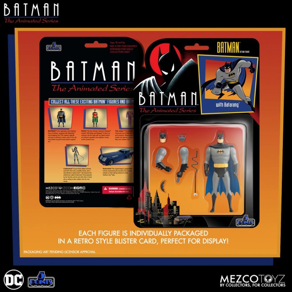 Batman 5 Points Batman Animated Series Set Of 4 3.75 Inch Action Figures