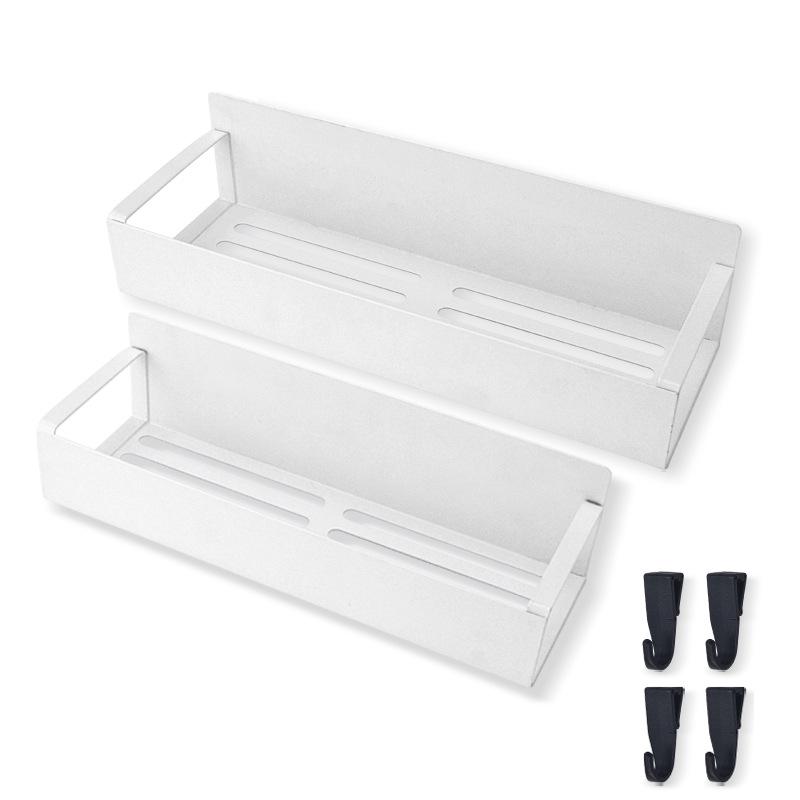 Magnetic Punch-Free Refrigerator Spice & Storage Rack for Kitchen Organization