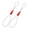 2X Electrical Threader Lead Tool 25M Cable Wire Guide Three-Strand Wall Threader Cable Stringer With Two Tighteners