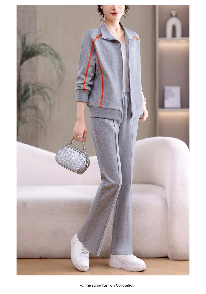 Women's Sporty Two-Piece Set: Age-Reducing Hoodie & Pants, Comfortable, Breathable, Perfect for Walking, Home, Running, Leisure.