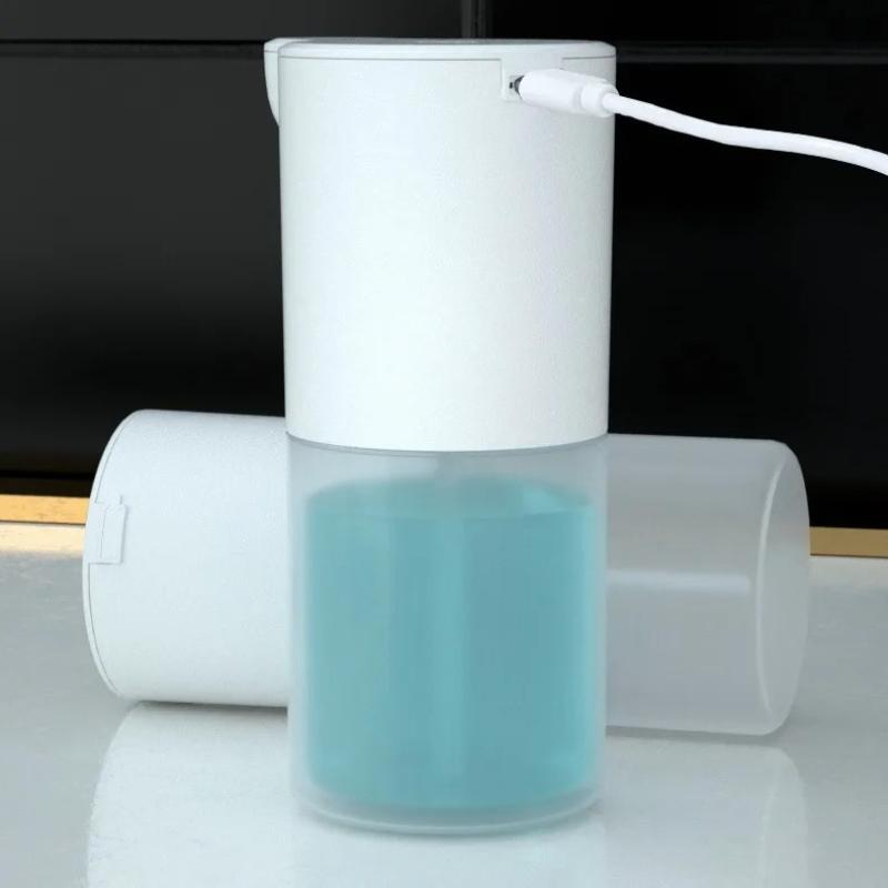 Smart Sensor Automatic Touchless Foam Soap and Hand Sanitizer Dispenser USB Rechargeable 350ml for Home Bathroom Kitchen