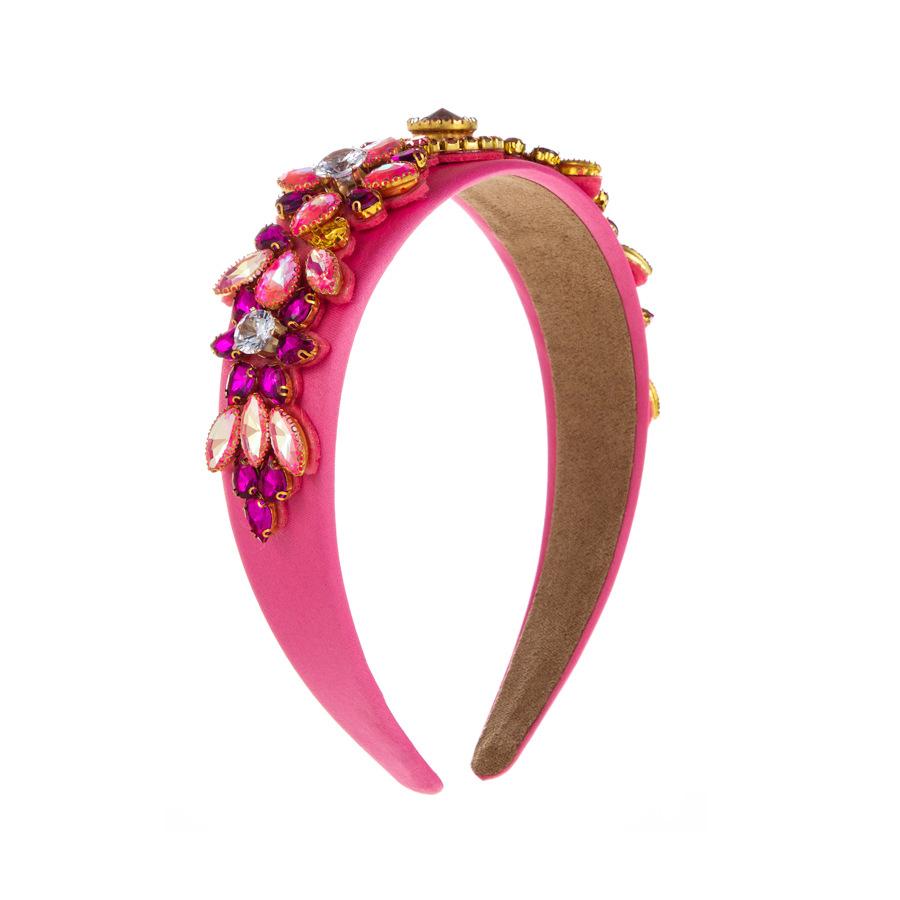 Γυναικεία βαριά βιομηχανία Full Crystal Vintage Baroque Headband Inlaid High Grade γυναικεία κορδέλα μαλλιών